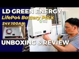 LD GREEN ENERGY LifePo4 Battery Pack - Unboxing & Review