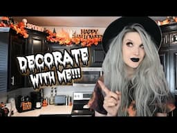 HALLOWEEN KITCHEN 2024!! Decorate With Me!!!