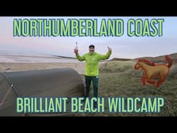 BRILLIANT BEACH WILDCAMP, NORTHUMBERLAND COAST