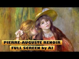 Masters of Painting | Full Screen | Pierre-Auguste Renoir | Fine Arts | Great French Painters