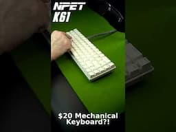 $20 Mechanical Keyboard Sound Test #shorts