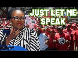 Pathetic SADTU HECKLES Siviwe Gwarube into silence