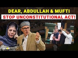 SC Judgement is The Answer To 370 Theatrics in J&K Assembly | NC, PDP Fights is A Hoax #Explained