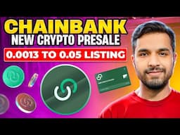 ChainBank New Crypto Presale Buy now