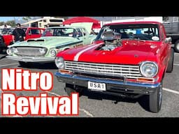 Nitro Revival 7 At Irwindale Speedway 2024 - Car Show & Drag Race