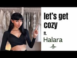 Styling cozy home outfits ft Halara