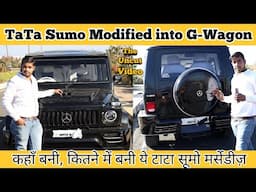 Modified Tata Sumo into G-Wagon | Full Uncut Video | Mercedes G-Wagon | MAGNETO11