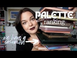 all the palettes i used in october - ranked! #paletteranking