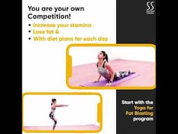 Yoga for Fat Loss: Burn Fat, Build Muscles & Tone Your Body  #fatlosejourney #shilpashetty