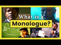 What is a Monologue – Four Ways to Write Solo Speeches