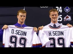 2012 NHL All Star Game, Henrik and Daniel Sedin Points Jan  29, 2012 CBC