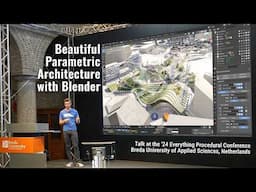 Beautiful Parametric Architecture with Blender