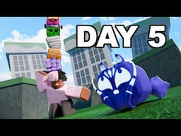 I Spent 7 Days Getting Fruit Spawns In Roblox Blox Fruits