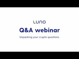 Q&A Webinar