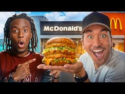 Eating NEW Fast Food Menu Items...(Kai Cenat Big Mac)