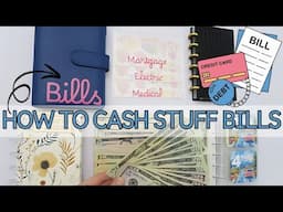 HOW TO CASH STUFF BILLS | WHY DO I PULL MY BILL MONEY | CASH STUFFING NOV #2 #cashbudgeter | JORDANB