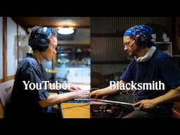 Day in the Life as a YouTuber and a Blacksmith in the Japanese Countryside