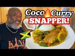 How to make a Jamaican Coconut Curry Snapper! | Deddy’s Kitchen