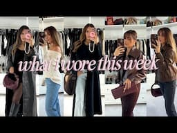 WHAT I WORE IN A WEEK | Suzie Bonaldi