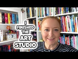 Arty Vlog - I FINISHED MY ART STUDIO!!! Studio Vlog 22