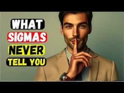 7 Things Sigma Males Would NEVER Tell You