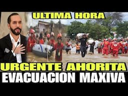 DIOS MIO !! ORDENAN EVACUASION MAXIVA EN EL OCCIDENTE DE EL SALVADOR  Y SALV4RLOS A TODOS