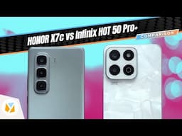 HONOR X7c vs Infinix HOT 50 Pro+ Comparison Review