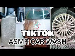 ASMR 🚿 Dirty Car Cleaning Detailing • Oddly Satisfying ♡ TIKTOK Compilation