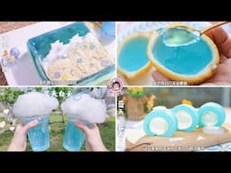 Blue Desserts Super Refreshing 🍧🍰🍭 l Douyin Cooking