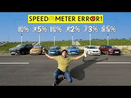 Speedometer Error TESTED, shocking results 😲 | Gagan Choudhary