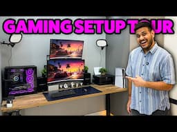 My 2025 Gaming & Editing Desk Setup Tour 😍