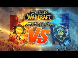 HORDE VS ALLIANCE WORLD PVP | SEASON OF DISCOVERY