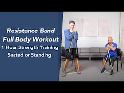 Full-Body Strength Training with Resistance Bands | Good for Beginners & Older Adults