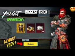 BIGGEST TRICK 😱 NEW ULTIMATE CRATE OPENING TRICK | New Aug Skin Crate Opening | Free Uc Trick BGMI !