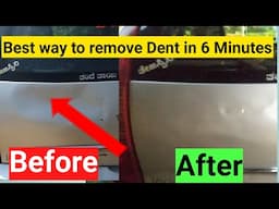 Self Dent Repair within 6 minutes | Kiran Car Craze