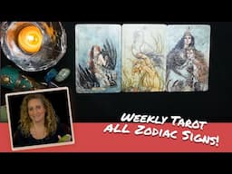 Weekly Tarot ALL Zodiac Signs - Introspection!😘😇