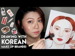 Drawing With MAKEUP Challenge 💋