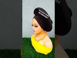 How to make this trending turban #howto #tutorial #trending #turban