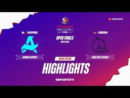 Aurora Gaming vs Duck Rice Esports HIGHLIGHTS Snapdragon Pro Series Season 6 | DUCK VS RORA