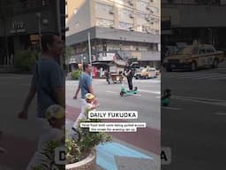 Fukuoka Yatai Food Stall Setup