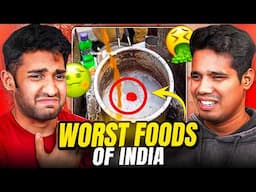 WORST INDIAN STREET FOODS WITH @GamerFleet  🤮