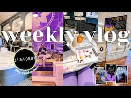 new coffee machine, book clubs, + a 24hr readathon | WEEKLY VLOG