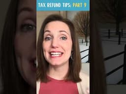 Part 9 Spending Your Tax Refund | Video Link Below | #Shorts