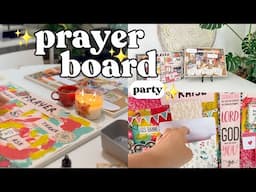 ✨PRAYER BOARD✨ HOW TO, WHAT IS IT?, & IDEAS | Our First Time Doing a Prayer Board Party