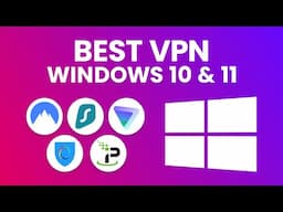 Best VPN for Windows 10/11 | NordVPN vs Surfshark vs ProtonVPN vs Hotspot Shield vs IPVanish (2024)