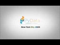 Hear what people had to say about PyData NYC!