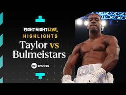 ROUND 1 DEMOLITION! 💨 | Ezra Taylor vs. Kristaps Bulmeistars | Fight Night Highlights #DaviesMasoud