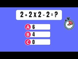 General Knowledge Maths Quiz Questions With Answers