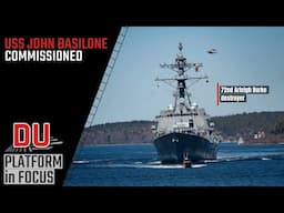 What makes Arleigh Burke destroyer USS John Basilone a mighty warship ?