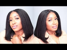 REALISTIC KINKY HAIR LINE WIG MUST HAVE BEGINNERS FRIENDLY